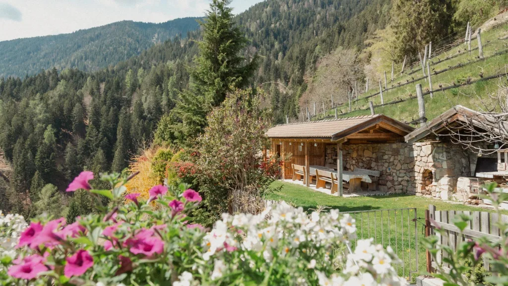 Ferienwohnung mit Balkon in Völlan bei Lana