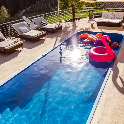 Ferienwohnung mit Schwimmbad in Südtirol